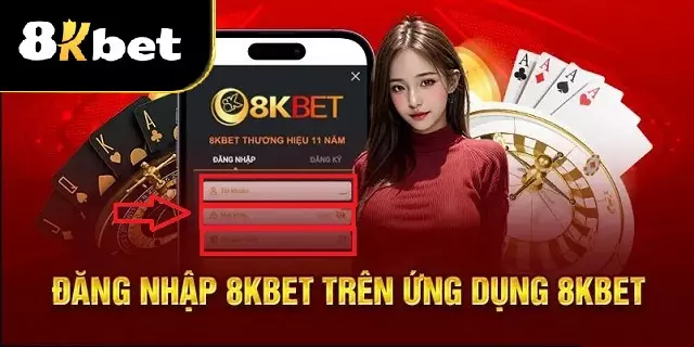 Điền thông tin đăng nhập 8KBET