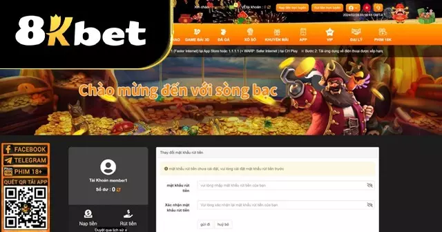 Tạo mật khẩu rút tiền