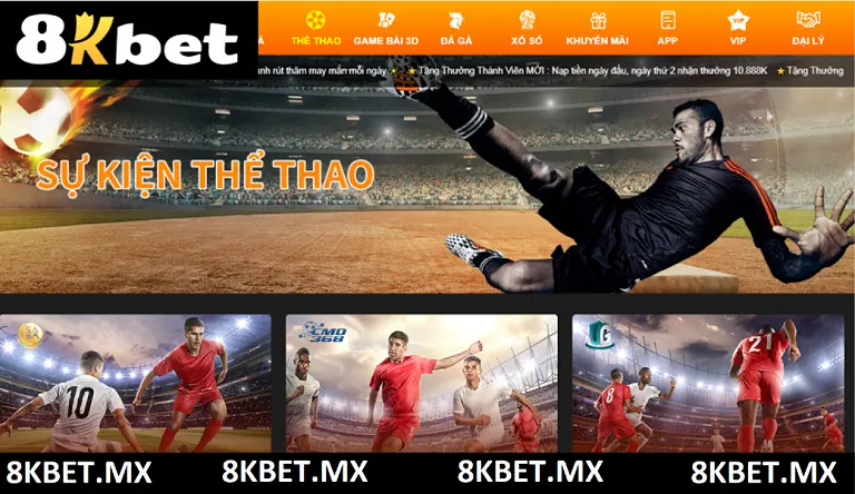 Lợi thế chỉ có tại nhà cái 8K bet